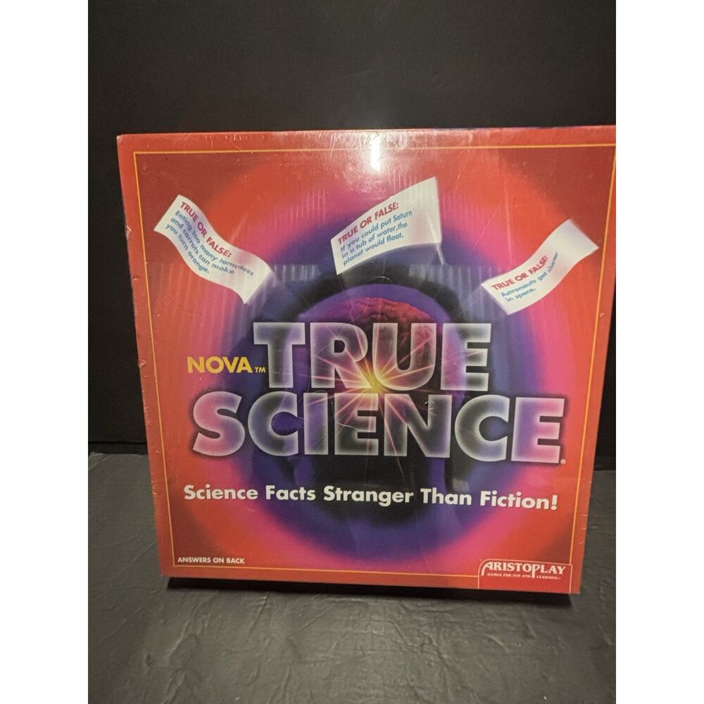 True Science Board Game - Facts Stranger than Fiction - Nova - Sealed Vintage